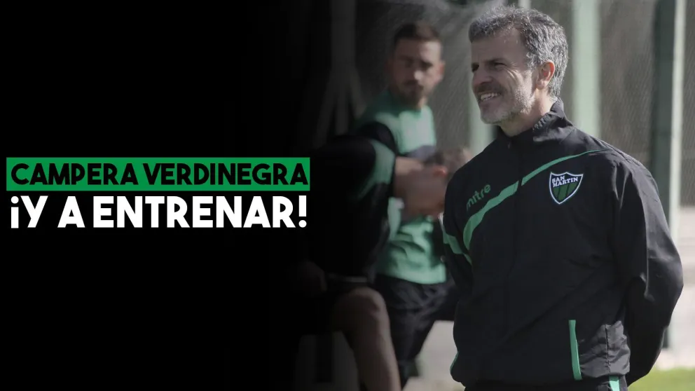 Grelak ya dirigió su primera práctica como DT de San Martín