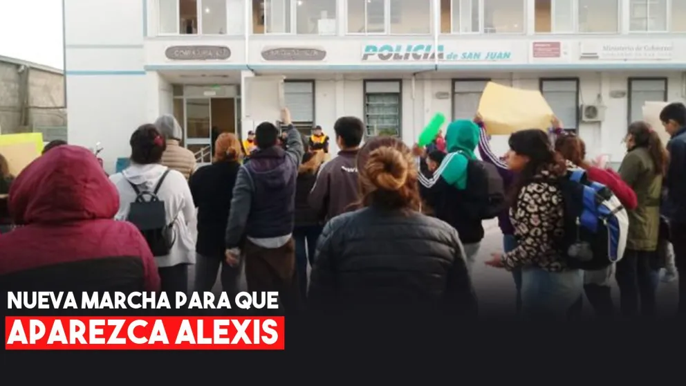 Nueva marcha por la aparición de Alexis: "No voy a bajar los brazos hasta encontrar a mi hijo”