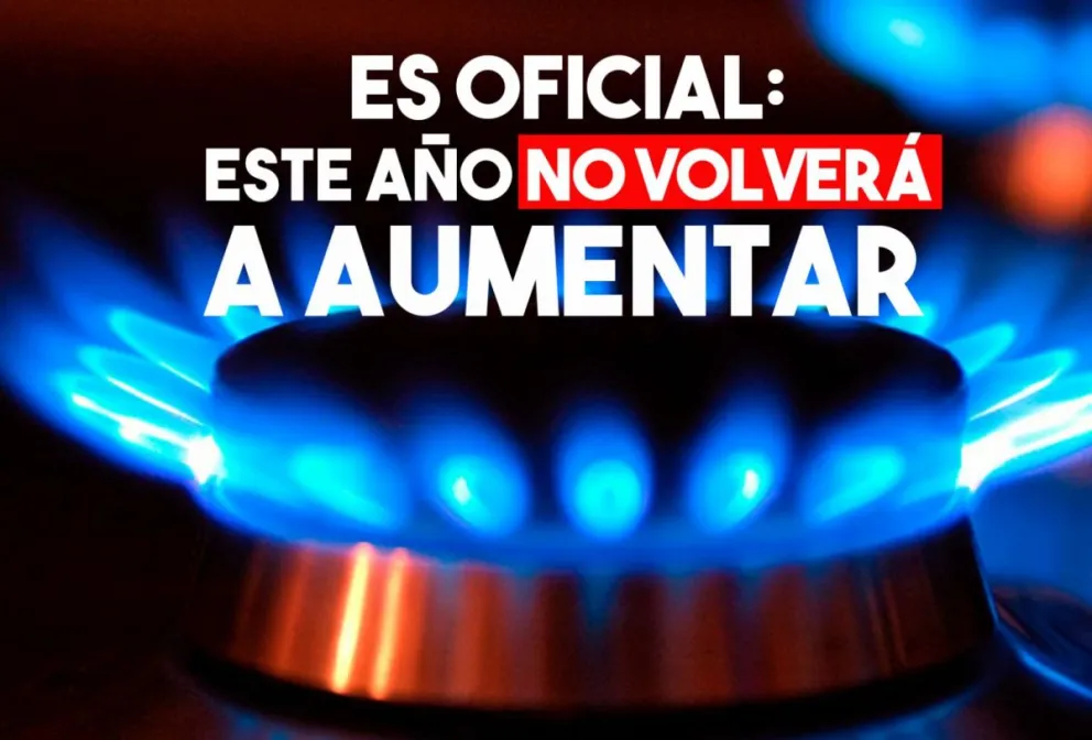 El Gobierno oficializó la decisión de postergar un aumento de gas hasta el año que viene