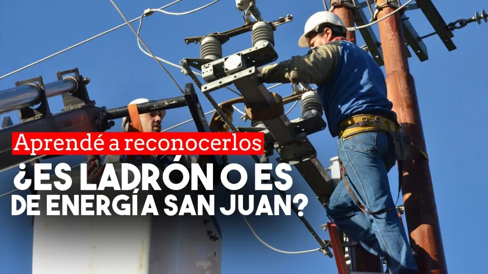 Energía San Juan dio recomendaciones a la hora de recibir a sus trabajadores en los domicilios particulares