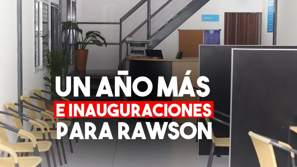 Rawson festejó su 77º aniversario inaugurando obras