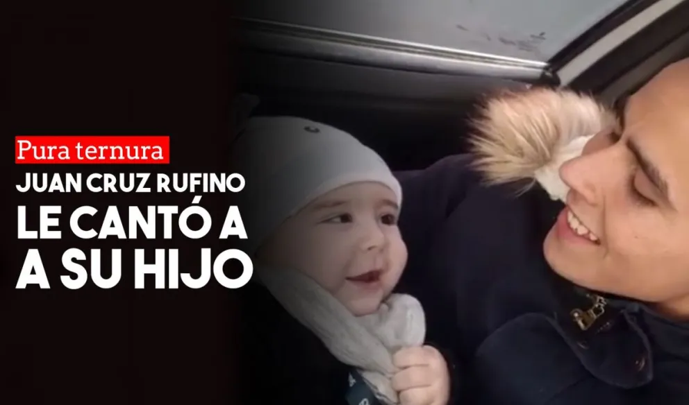 Juan Cruz Rufino y la canción que le dedicó a su hijo