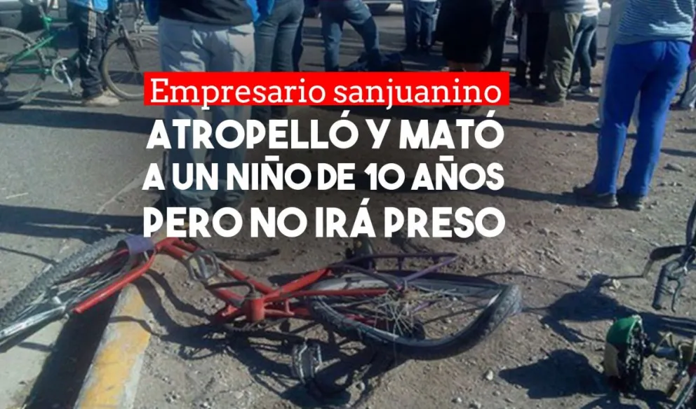 Condenaron a tres años de prisión en suspenso al empresario que atropelló a un niño y lo mató