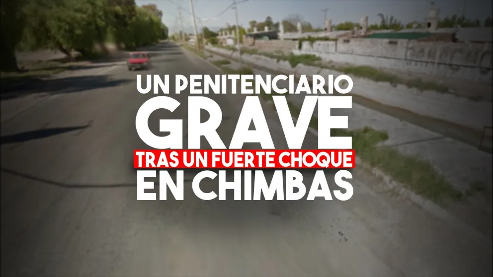 Un penitenciario chocó en su moto y ahora está grave