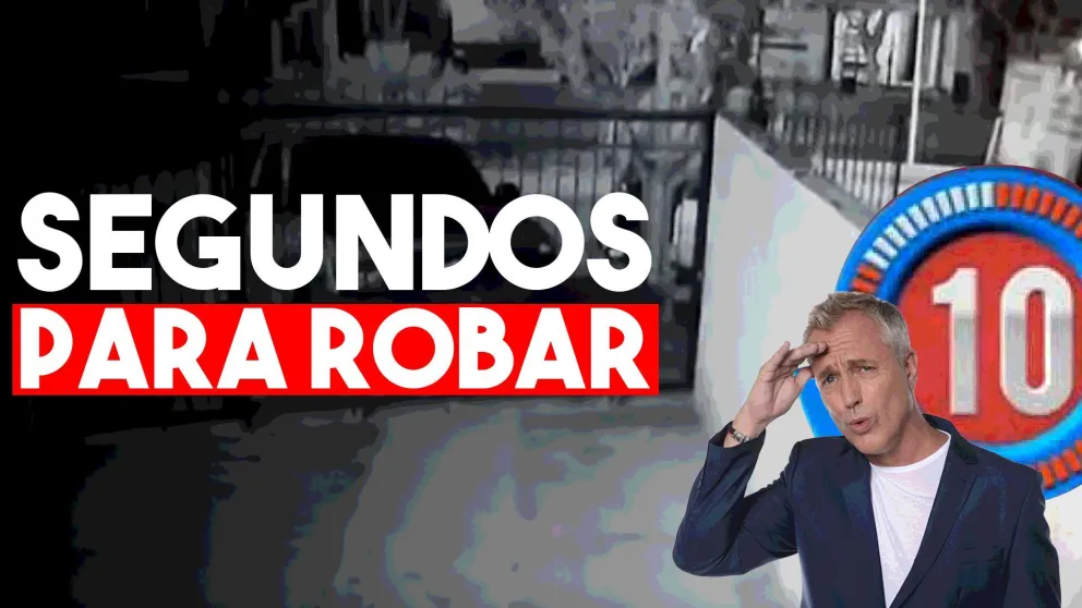Así se llevaban el auto de una casa de Rawson: menos de 20 segundos para robar