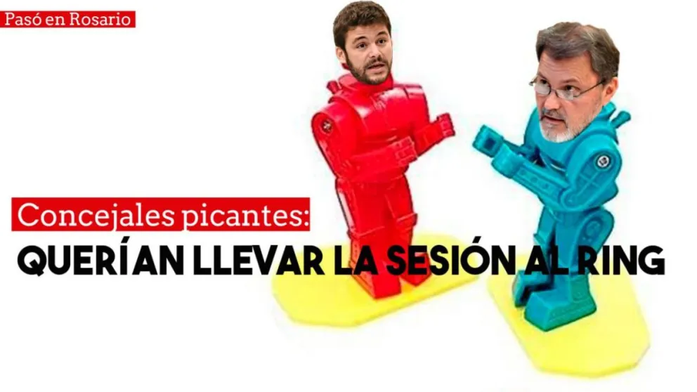 Concejales quería continuar la sesión en un ring de boxeo