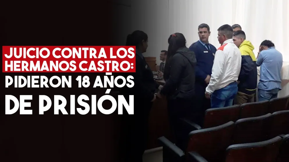 Pidieron 18 años de prisión para los hermanos Castro por el crimen de Páez