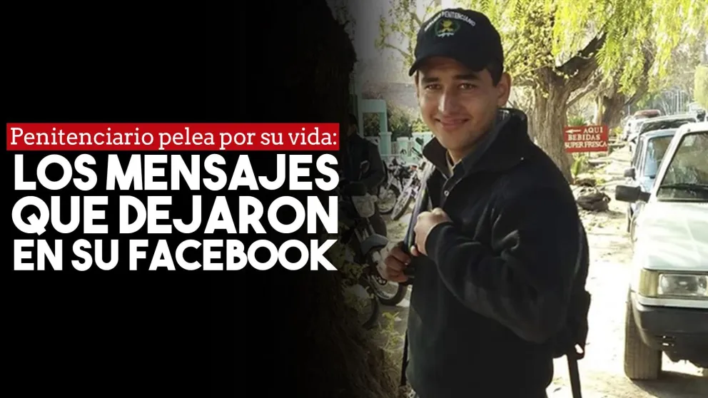 Redes plagadas de mensajes de apoyo al penitenciario que chocó y está grave
