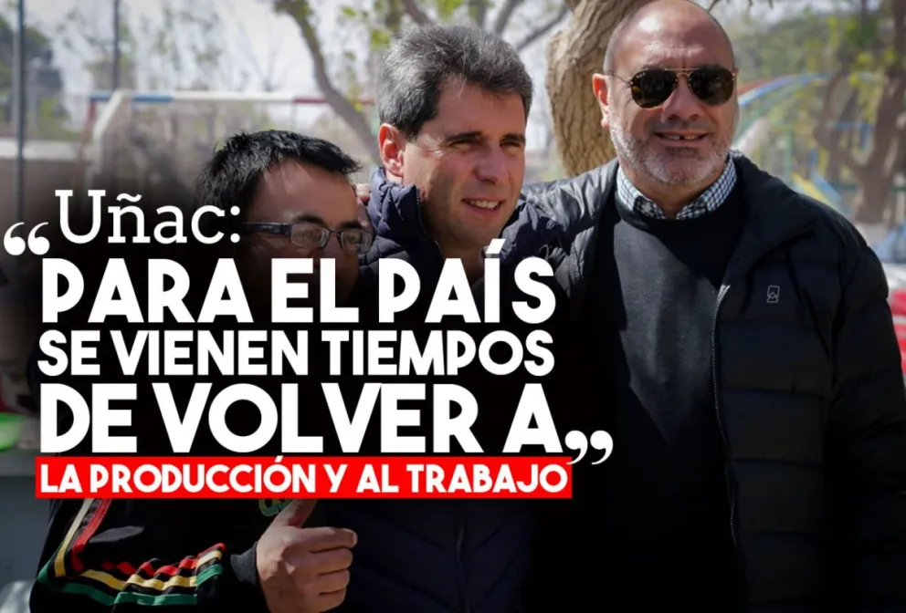 Uñac, en el Día del Metalúrgico: “Para el país se vienen tiempos de volver a la producción y al trabajo”