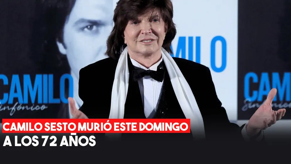 Murió el cantante español Camilo Sesto
