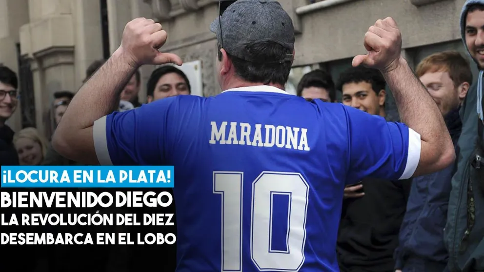 Diego Maradona será presentado como técnico de Gimnasia y dirigirá su primera práctica