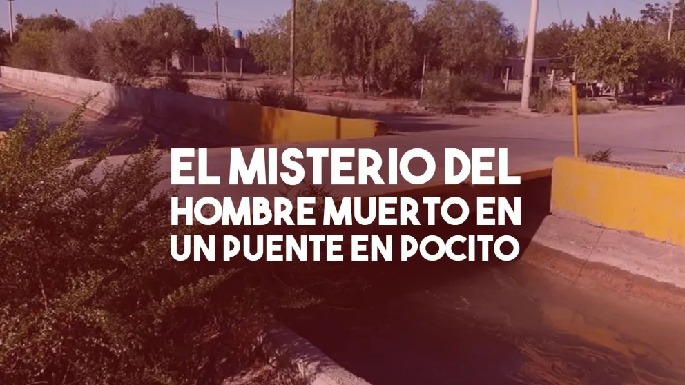 Pocito: apareció un hombre muerto en un puente