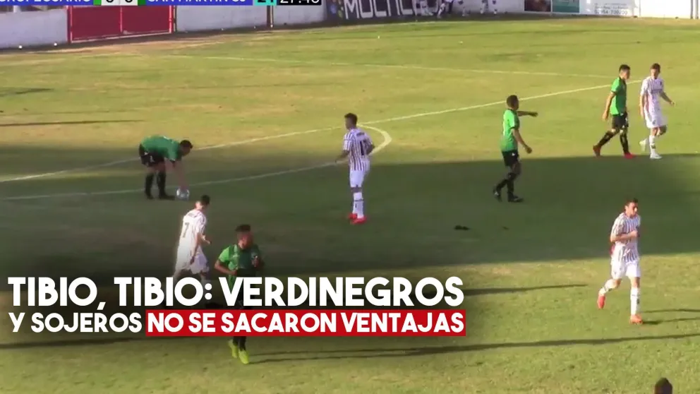 En el debut de Grelak, San Martín logró un deslucido empate ante Agropecuario