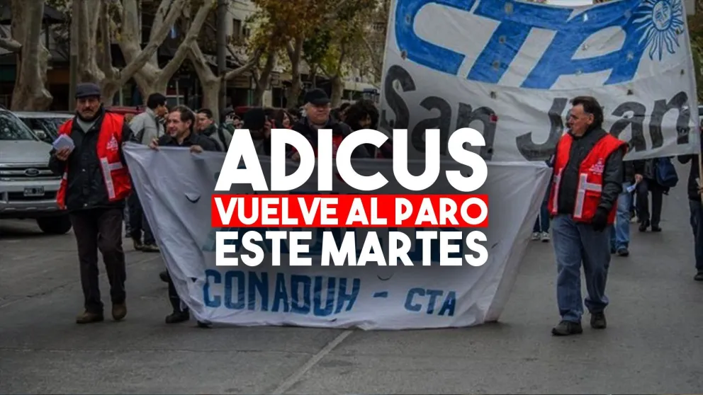 ADICUS se adhiere al paro nacional de este martes