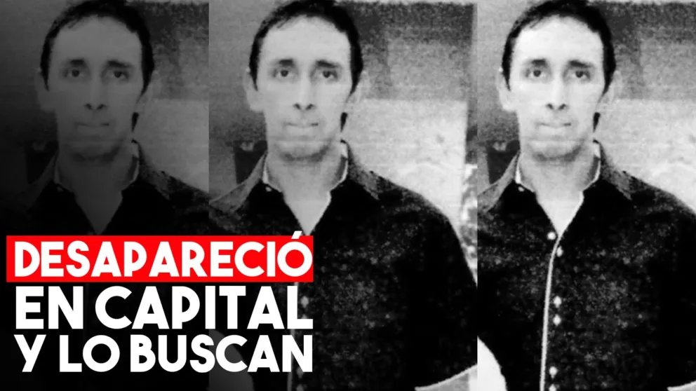 Buscan a un hombre que desapareció en Capital