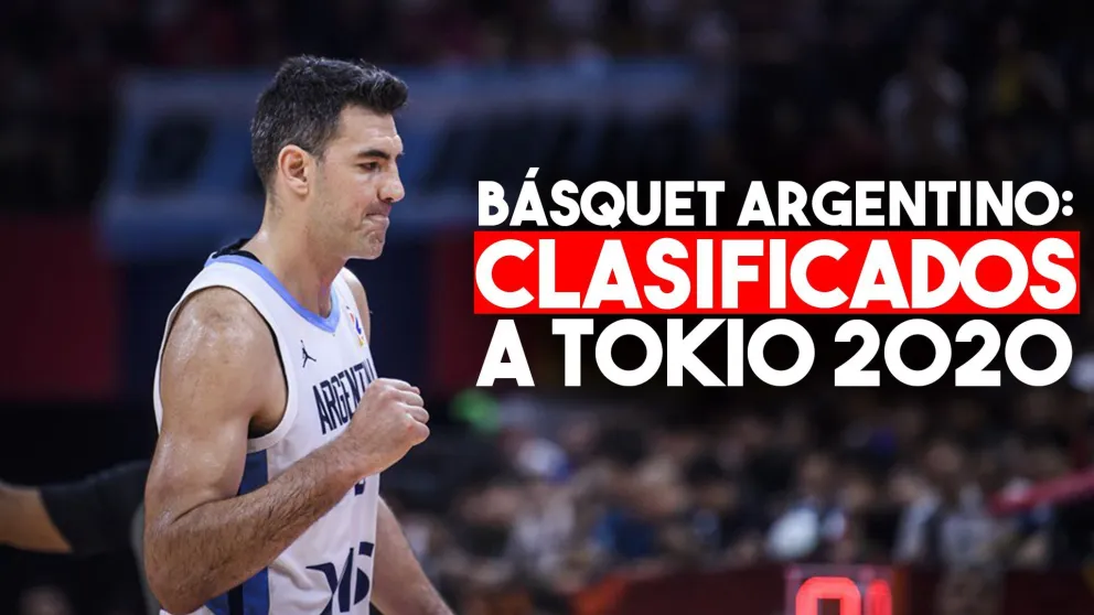 La Selección Argentina de básquet clasificada para Tokio 2020
