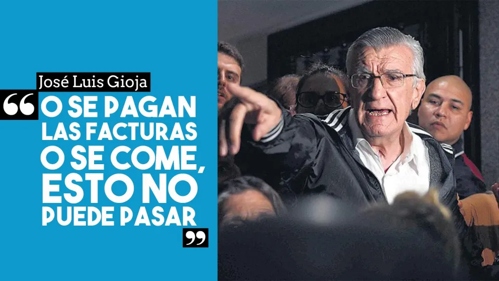 José Luis Gioja: "El gobierno ignora el problema, la gente tiene hambre"