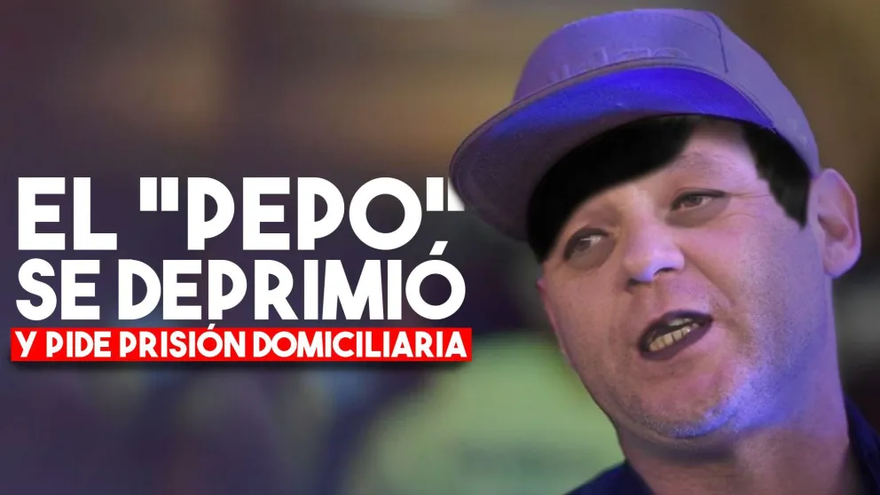 El “Pepo” pidió la prisión domiciliaria por estar en un pozo depresivo