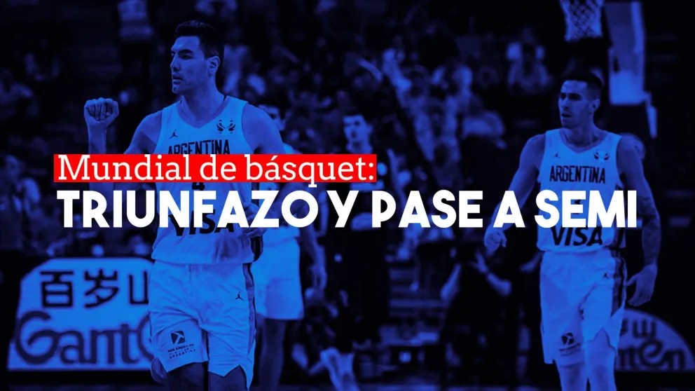 Argentina le ganó un partidazo a Serbia y pasó a las semifinales