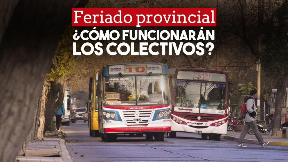 Así será el funcionamiento del transporte público este miércoles