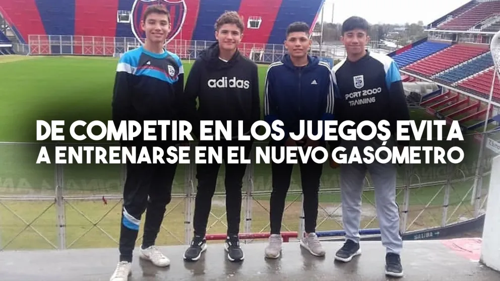 Cuatro promesas sanjuaninas estarán a prueba en San Lorenzo