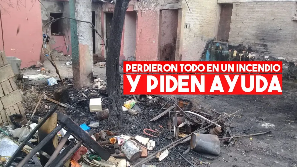 Perdieron todo en un incendio y solicitan ayuda