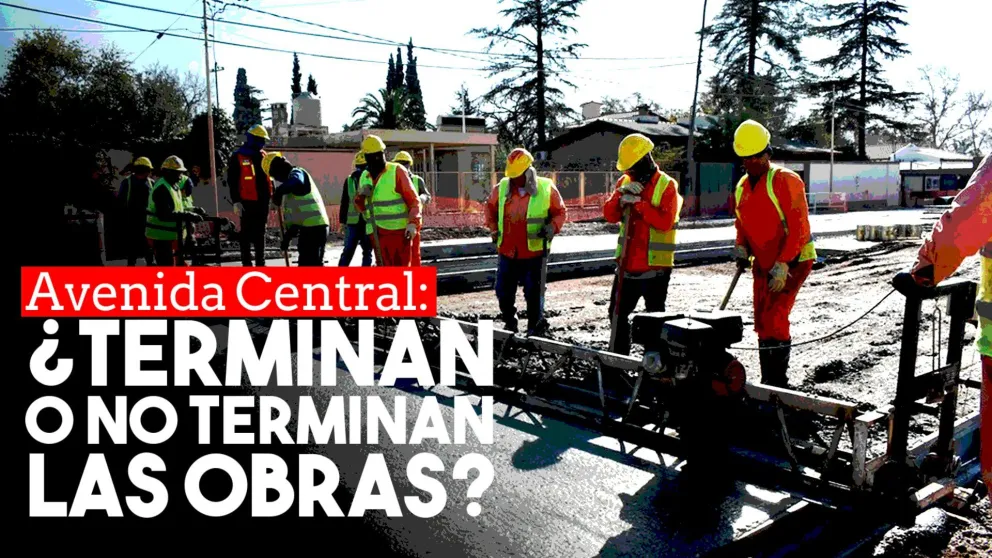Avenida Central: empresa multada, demora en los plazos de obra e incertidumbre con la inauguración