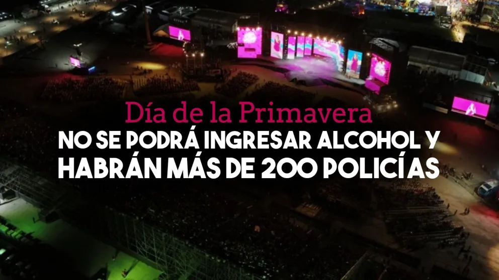 Día del Estudiante: No se podrá ingresar alcohol y habrá más de 200 efectivos