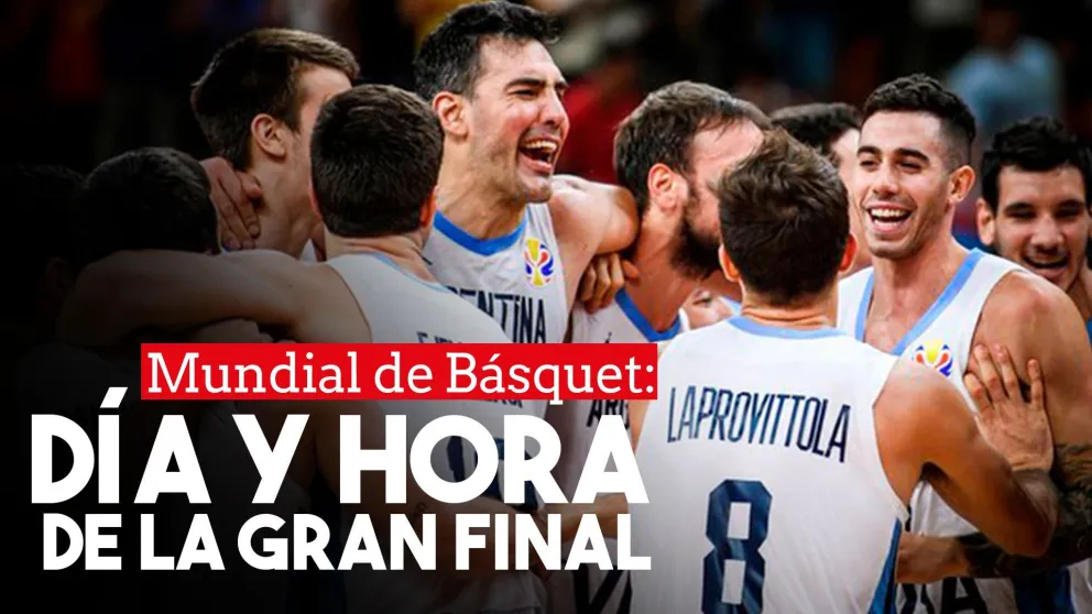 Mundial de Básquet: Mirá cuando juega Argentina frente a España