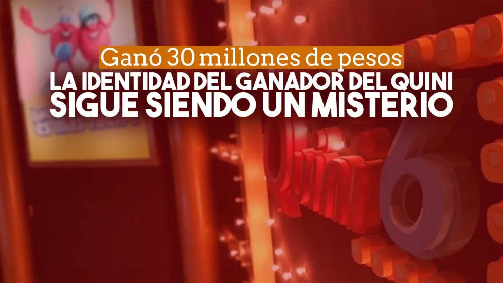 A casi quince días de haberse hecho millonario, aún no se sabe la identidad del ganador del Quini 6