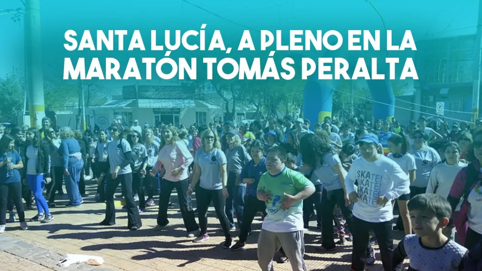 Cientos de santaluceños dijeron presente en la maratón Tomás Peralta