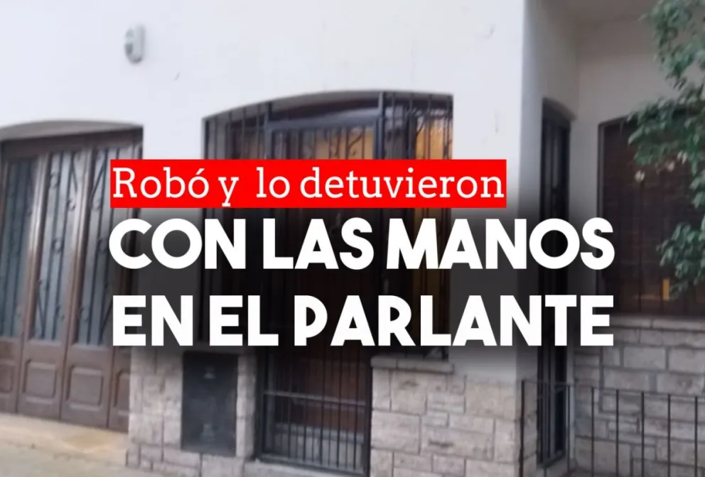 Un sujeto con antecedentes robó y fue detenido en la puerta del Hospital Rawson
