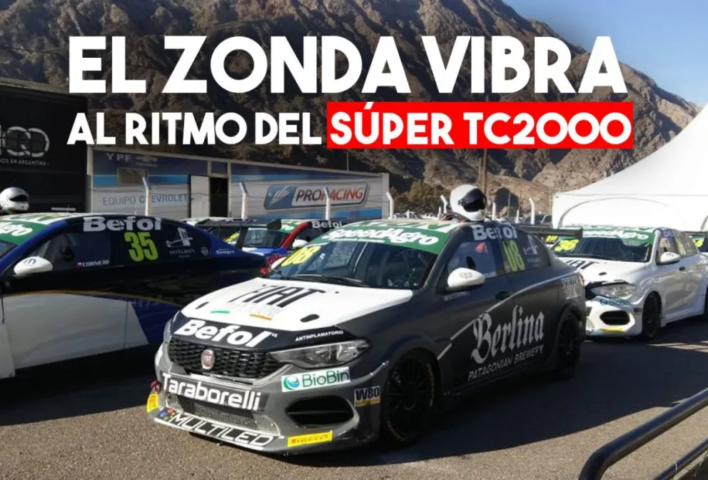Desde temprano, los sanjuaninos vibran con la fiesta del Súper TC 2000