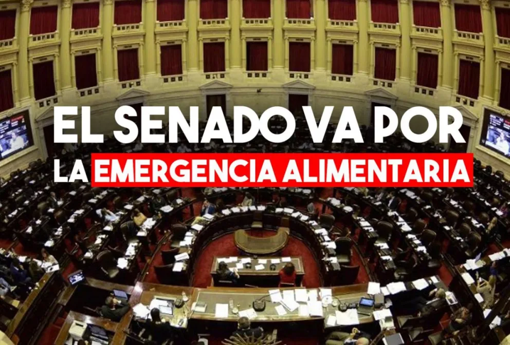 El Senado se prepara para aprobar la emergencia alimentaria