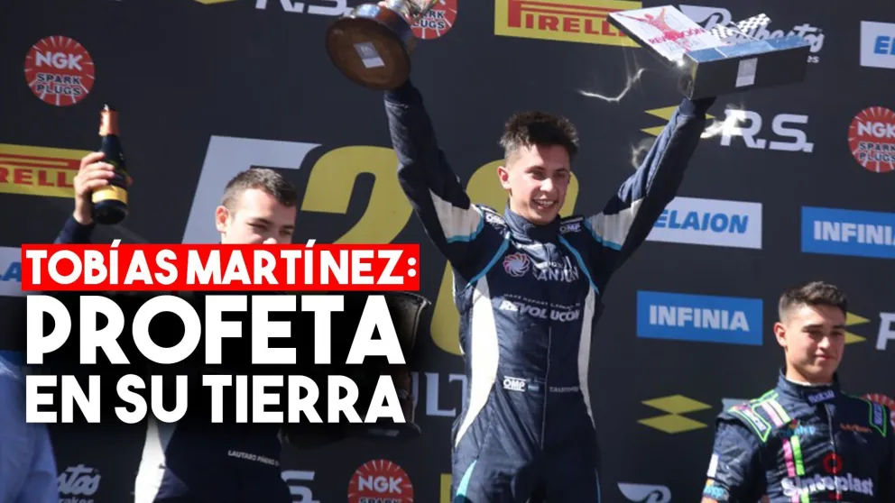 Martínez se quedó con el primer lugar en la Fórmula Renault 2.0
