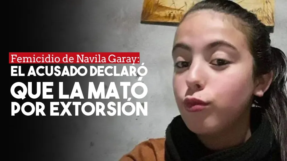Femicidio de Navila Garay: el detenido declaró que la mató porque ella lo extorsionaba