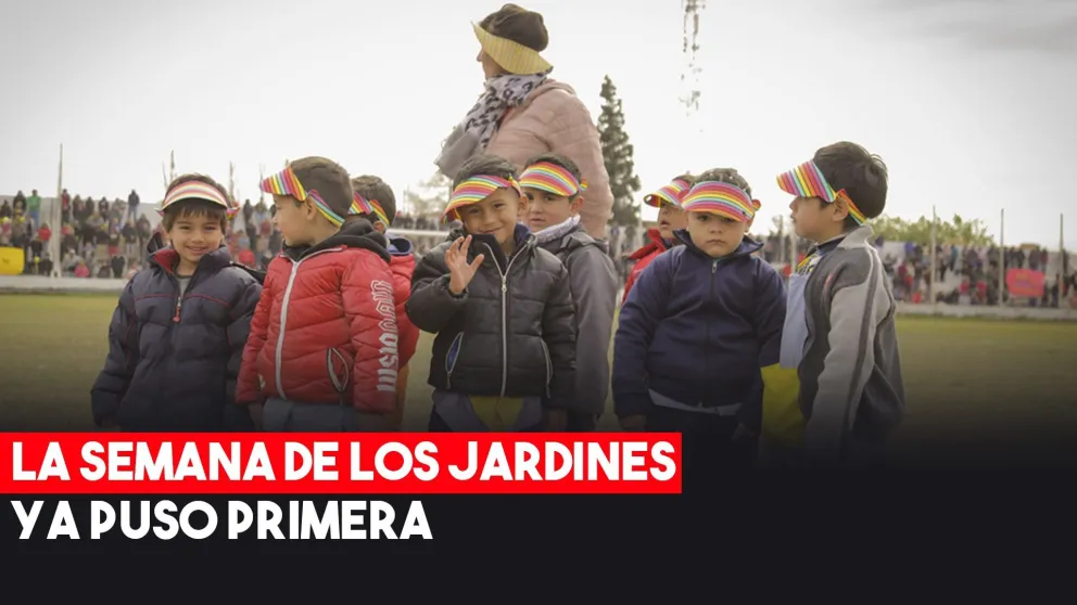 Sergio Uñac inauguró la Semana de los Jardines de Infantes