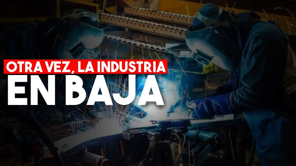 Producción industrial cayó más del 6% en julio