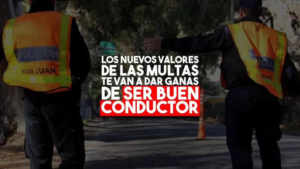 Estos son los nuevos montos de las multas de tránsito