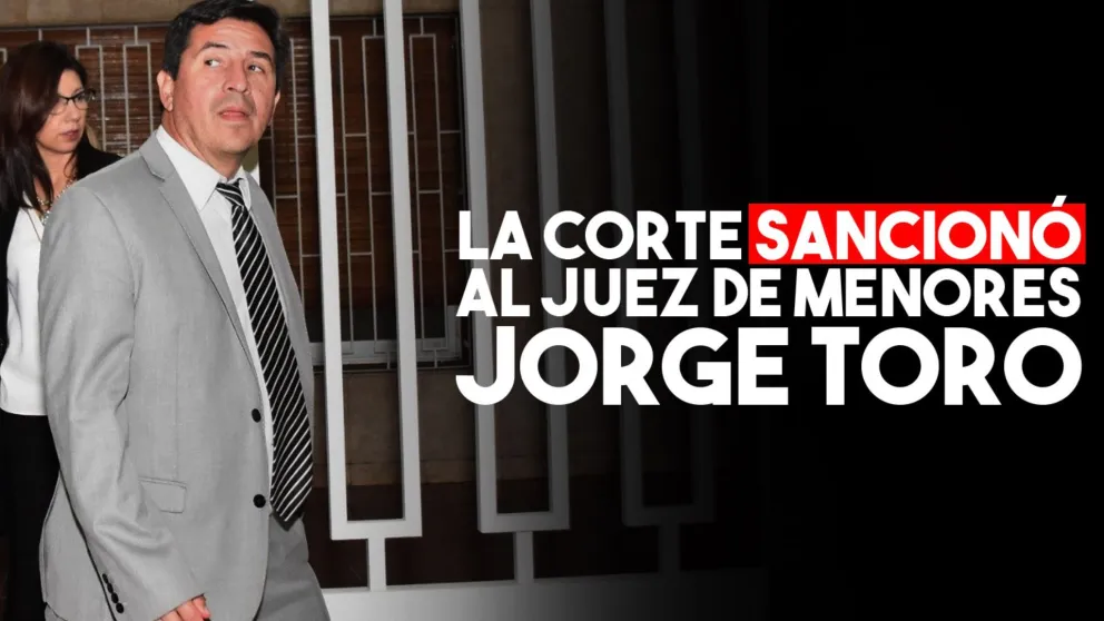 La Corte apartó a un juez de menores de una causa y además lo sancionó económicamente