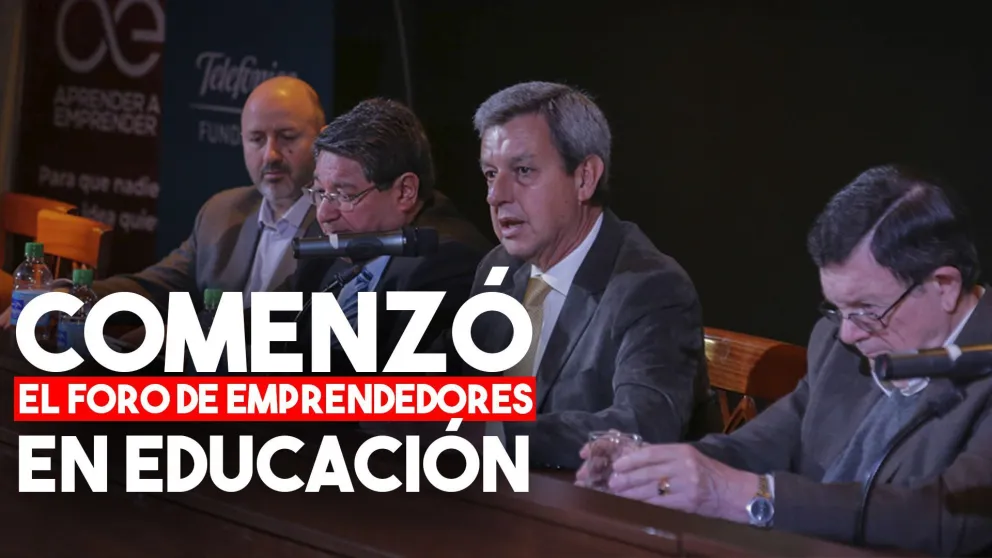 Comenzó el foro de Innovación y Emprendedorismo Educativo en San Juan