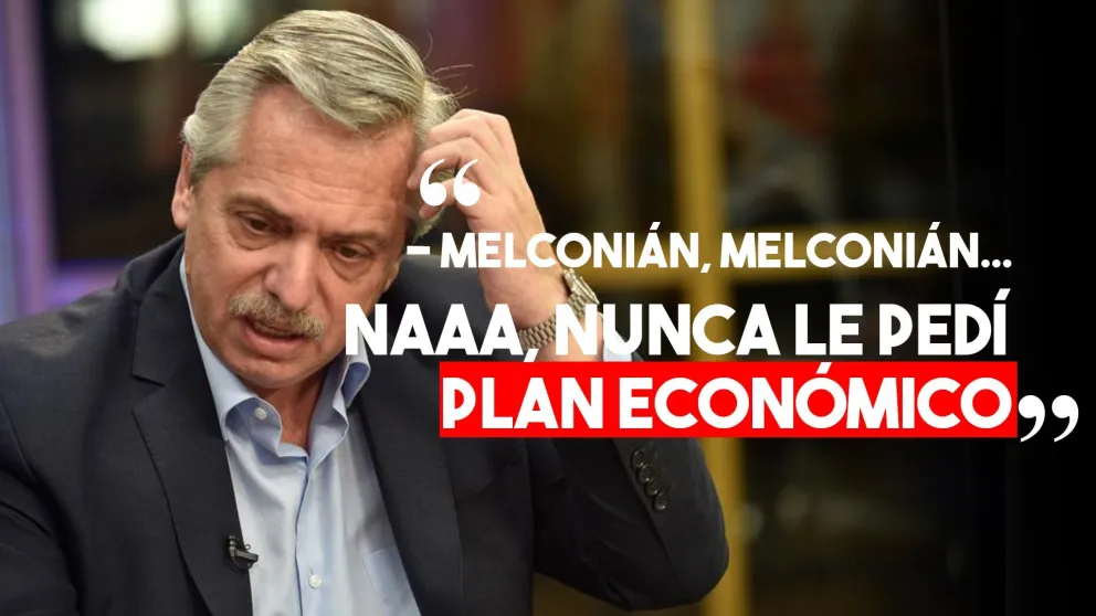 Alberto F. negó haberle pedido a Melconián un plan económico