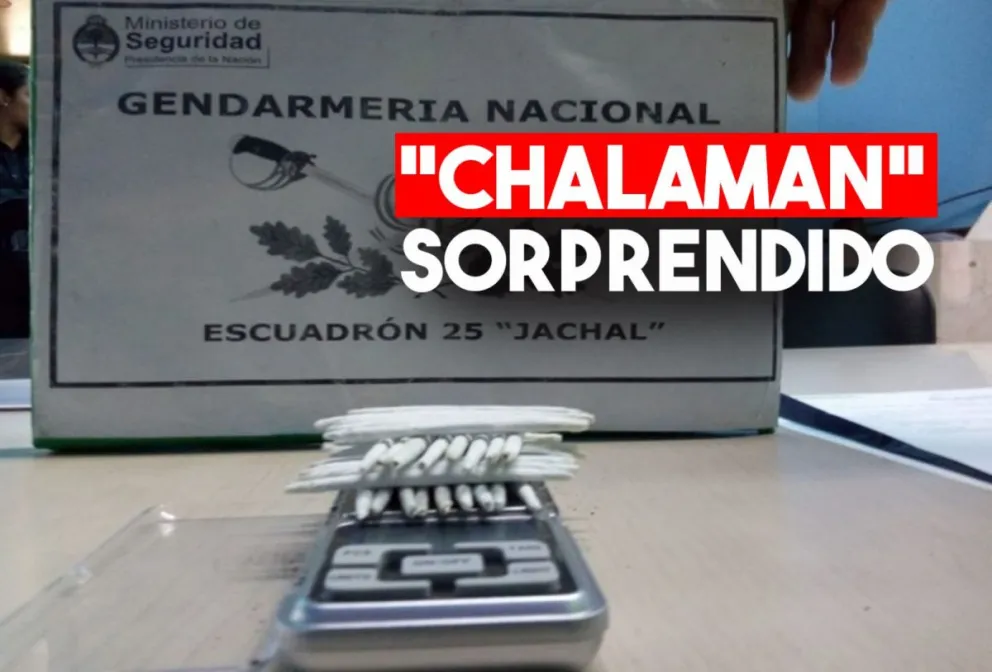 Un bonaerense fue sorprendido con marihuana en Jáchal