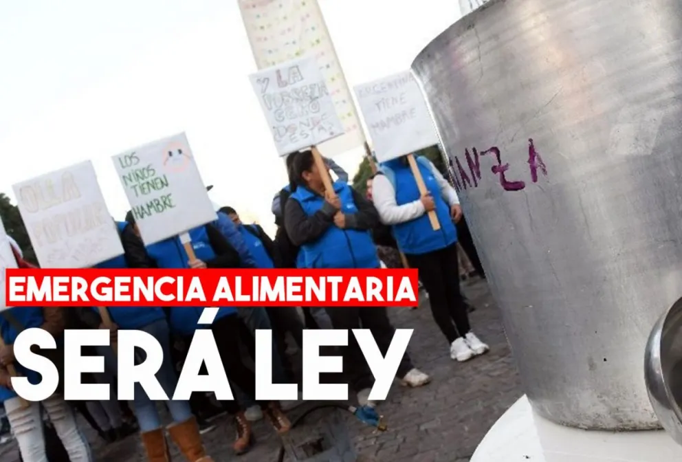 El Senado tratará la ley de prórroga de la emergencia alimentaria