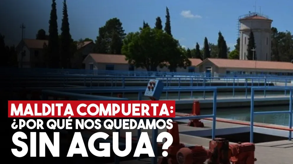 Por una compuerta que no abrió bien, varias zonas de San Juan se quedaron sin agua