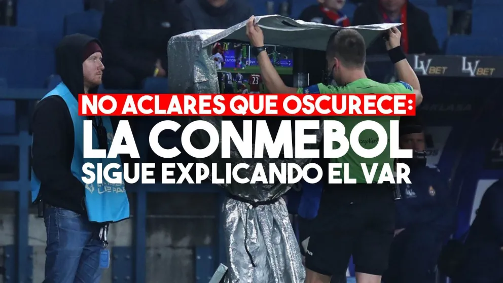 Un árbitro de la Conmebol explicó con videos como funciona el VAR