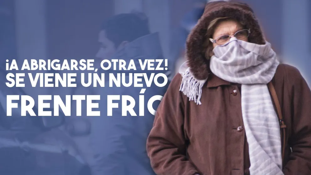 Alertaron por el ingreso de un frente frío para este jueves