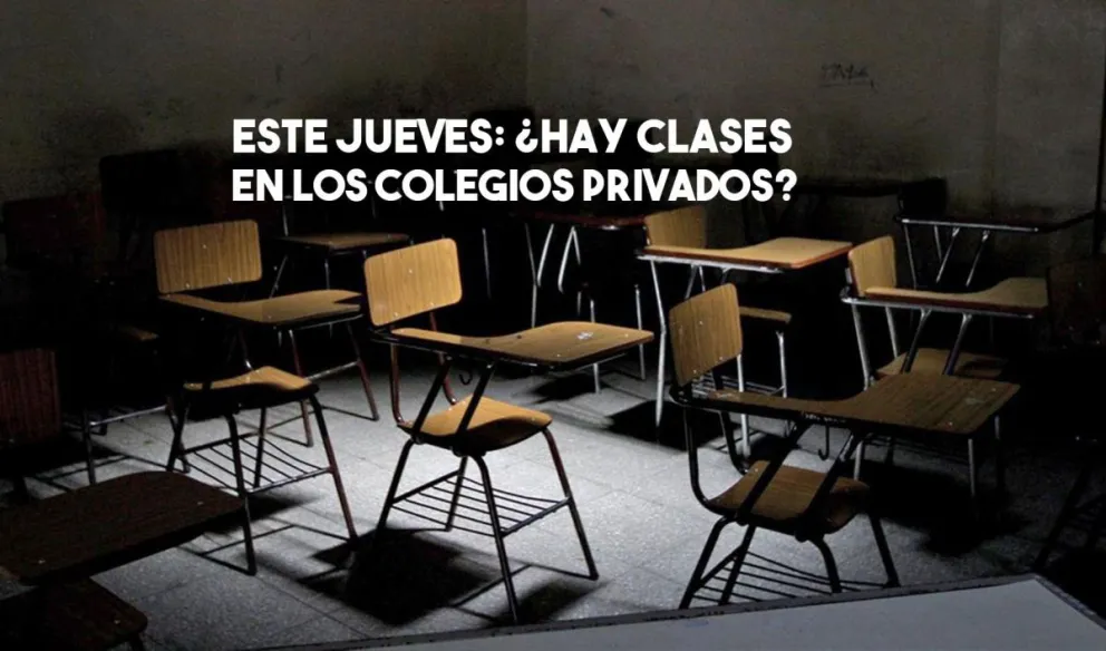 Este jueves ¿habrá clases en los colegios privados?