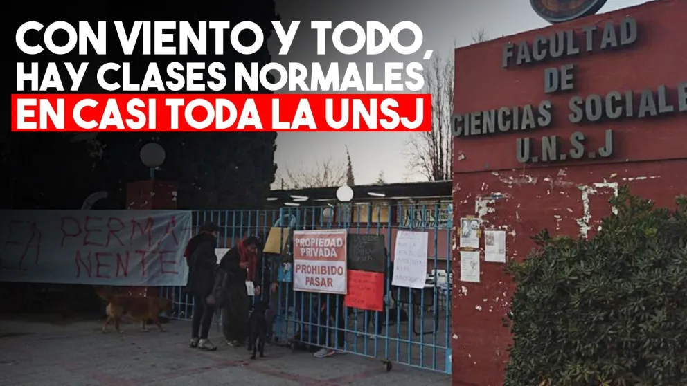 Hasta el momento, clases normales en cuatro facultades de la universidad