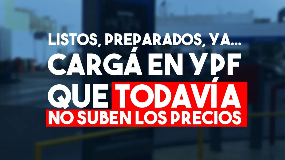 En YPF todavía no remarcan los precios